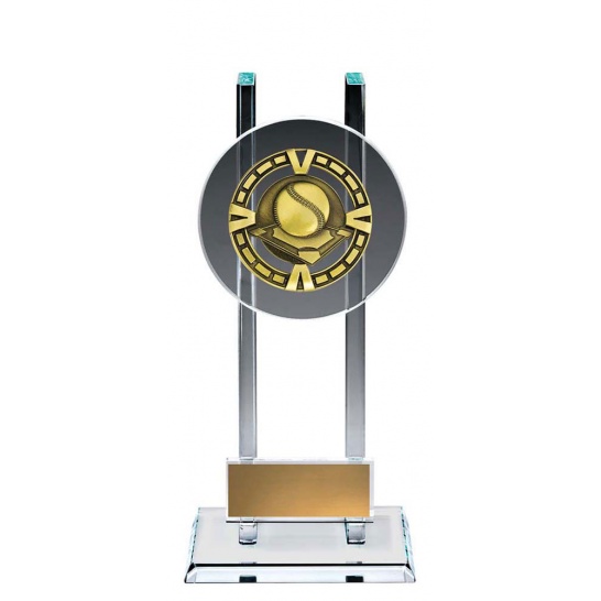 GV1003B - Glass Varsity Baseball / Softball 190mm - Trophy Land GV1003B - Trophy Land