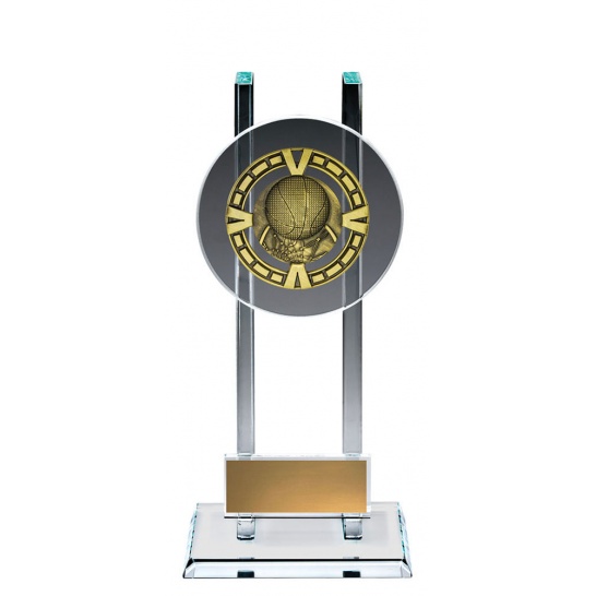 GV1007B - Glass Varsity Basketball 190mm - Trophy Land GV1007B - Trophy Land