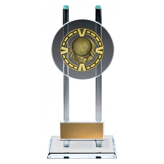 GV1007C - Glass Varsity Basketball 215mm - Trophy Land GV1007C - Trophy Land