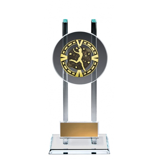 GV1032B - Glass Varsity Dance 190mm - Trophy Land GV1032B - Trophy Land