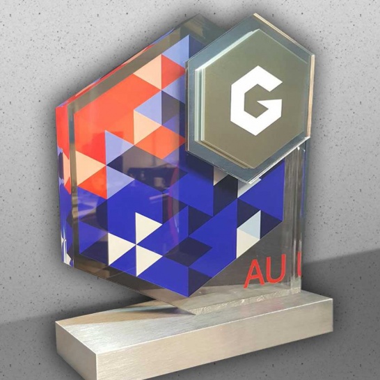 Gfinity Acrylic Award - Trophy Land