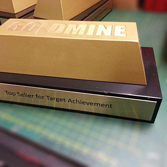 Gold Bar Trophies - Trophy Land