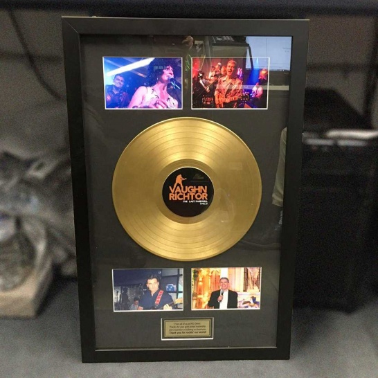Gold Record Frame - Trophy Land
