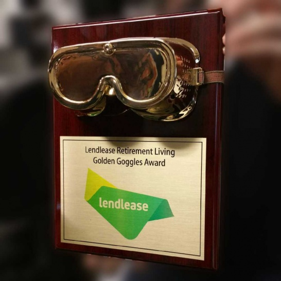 Golden Goggles Award - Trophy Land