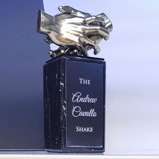 Handshake Trophy - Trophy Land