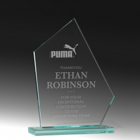 Glass Award JADE11B - Trophy Land Glass Award JADE11B - Trophy Land