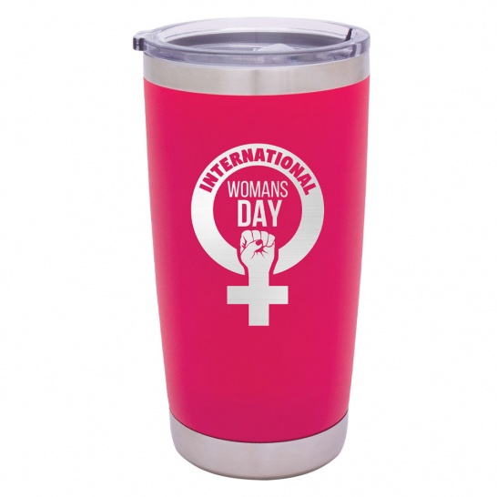 LTM201 - Pink Tumbler 590ml - Trophy Land LTM201 - Trophy Land