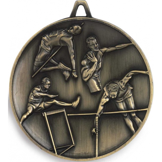M9358 - Heavyweight Track & Field Medal - Male - Trophy Land M9358 - Trophy Land
