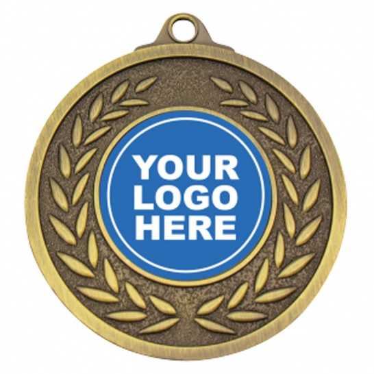 ME225-Custom25 - Wreath Victory Medal Gold - Trophy Land ME225-Custom25 - Trophy Land