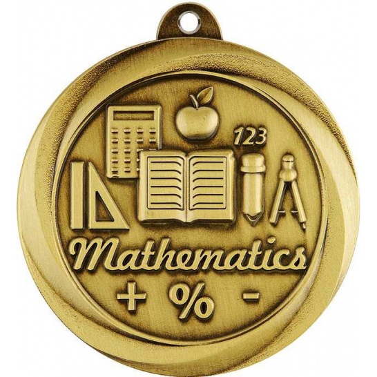 ME920G - Maths Econo Medal Gold - Trophy Land ME920G - Trophy Land