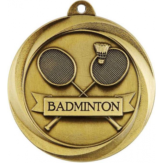 ME946G - Badminton Econo Medal Gold - Trophy Land ME946G - Trophy Land