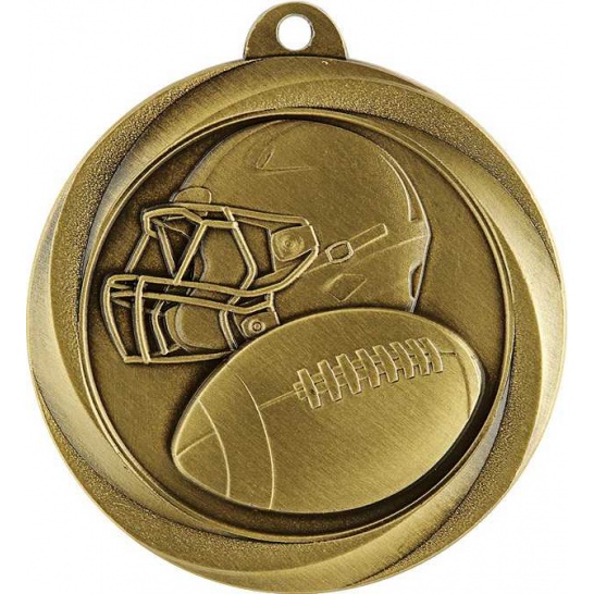 ME955G - American Football Econo Medal Gold - Trophy Land ME955G - Trophy Land