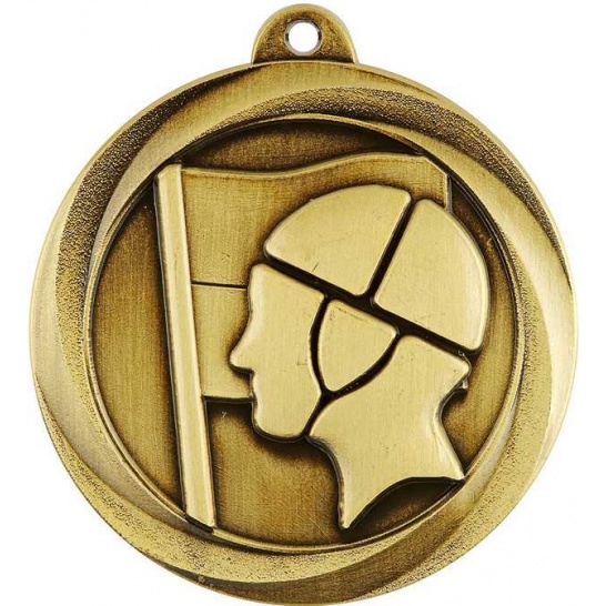 ME958G - Lifesaving Econo Medal Gold - Trophy Land ME958G - Trophy Land