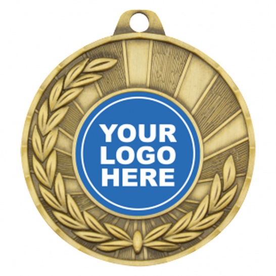 MY101-Custom25 - Heritage Medal Gold - Trophy Land MY101-Custom25 - Trophy Land