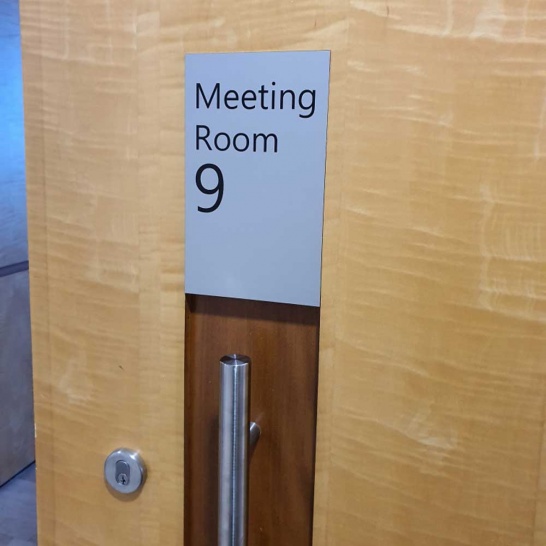 Meeting Room Signage - Trophy Land
