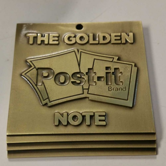Post-It Custom Medal - Trophy Land