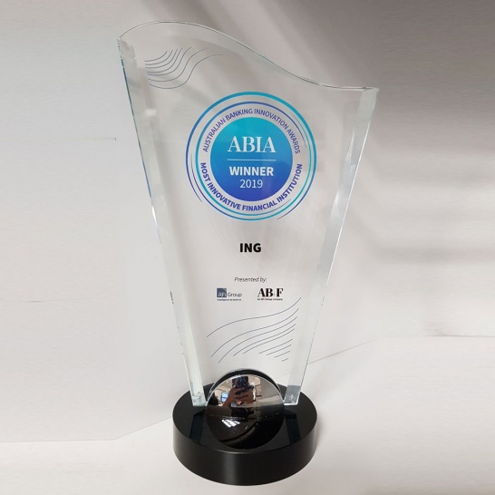 Printed ABIA Award - Trophy Land