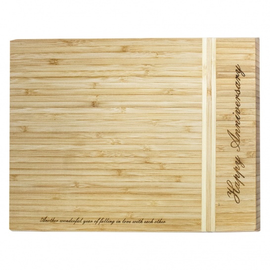 QB907 - Bamboo Board with Pattern - Trophy Land QB907 - Trophy Land