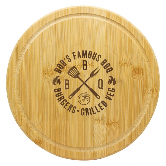 QB919 - Bamboo Board - Porthole - Trophy Land QB919 - Trophy Land