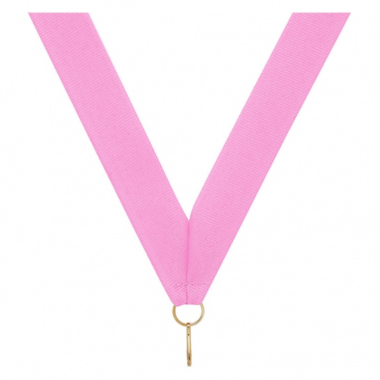 RY1 - Pink V Neck Ribbon - Trophy Land RY1 - Trophy Land