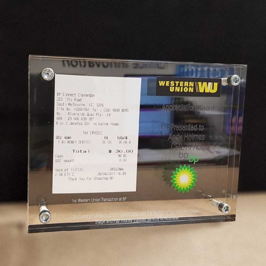Receipt Embedder - Trophy Land