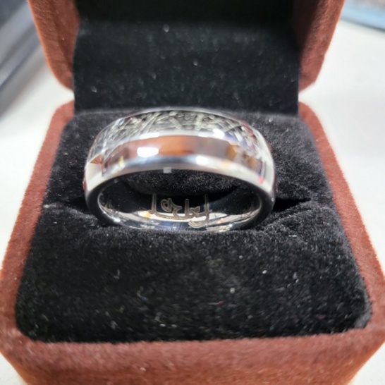 Ring Engraving Foreign Text - Trophy Land