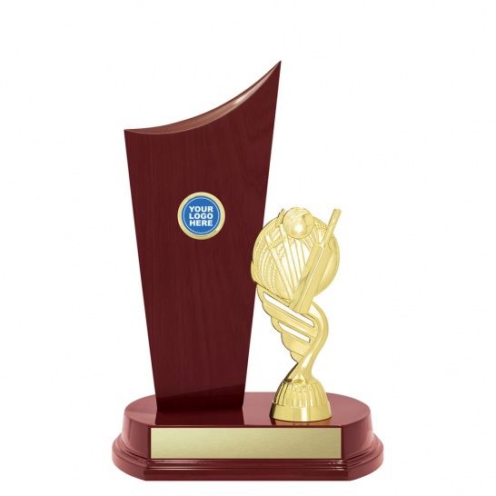 S5094 - Vintage Red Crest Cricket 260mm - Trophy Land S5094 - Trophy Land