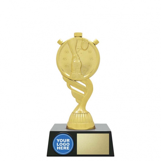 S5180 - Track Logo Gold 165mm - Trophy Land S5180 - Trophy Land