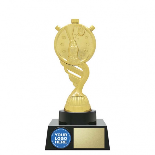 S5181 - Track Logo Gold 180mm - Trophy Land S5181 - Trophy Land