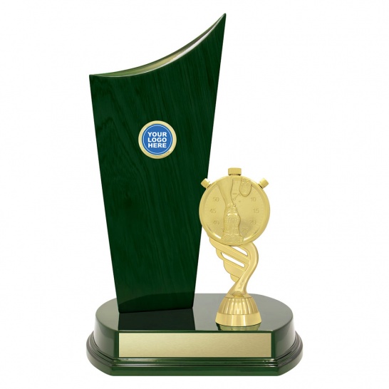 S5389 - Vintage Green Crest Athletics 285mm - Trophy Land S5389 - Trophy Land