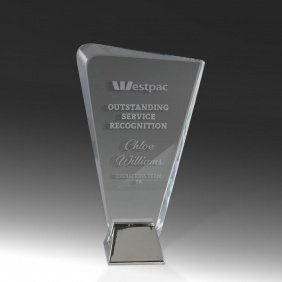 Glass Award SI08B - Trophy Land Glass Award SI08B - Trophy Land