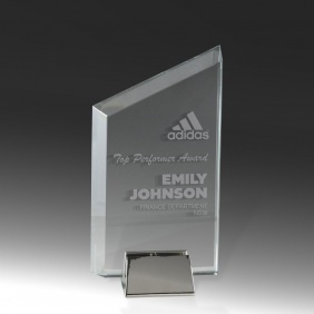 Glass Award SI10B - Trophy Land Glass Award SI10B - Trophy Land
