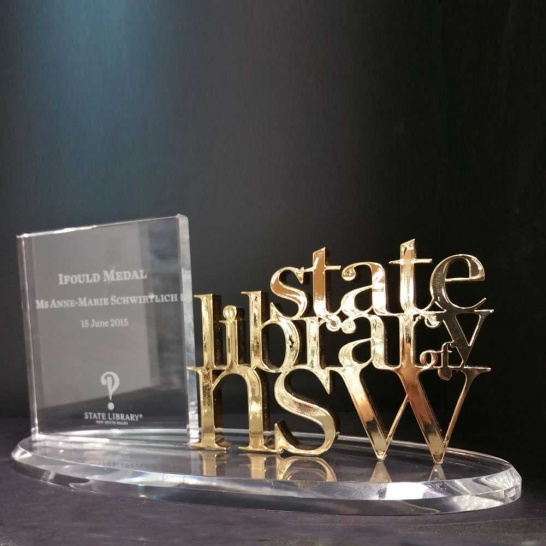 State Library Custom Award - Trophy Land