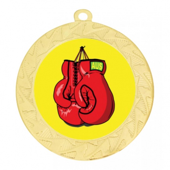 TLM-ME242G-2K32 - Combat Sports-themed ME242G Medal - 70mm - Trophy Land TLM-ME242G-2K32 - Trophy Land