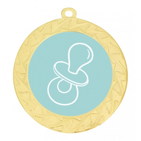 TLM-ME242G-2S20 - Baby-themed ME242G Medal - 70mm - Trophy Land TLM-ME242G-2S20 - Trophy Land