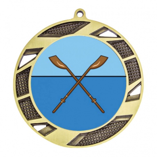 TLM-MY202G-2K144 - Rowing-themed MY202G Medal - 70mm - Trophy Land TLM-MY202G-2K144 - Trophy Land