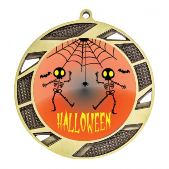 TLM-MY202G-2S35 - Halloween-themed MY202G Medal - 70mm - Trophy Land TLM-MY202G-2S35 - Trophy Land