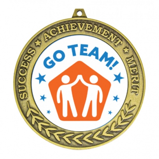 TLM-MY203G-2S44 - Novelty-themed MY203G Medal - 70mm - Trophy Land TLM-MY203G-2S44 - Trophy Land