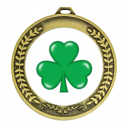 TLM-MY204G-2S60 - Irish-themed MY204G Medal - 70mm - Trophy Land TLM-MY204G-2S60 - Trophy Land