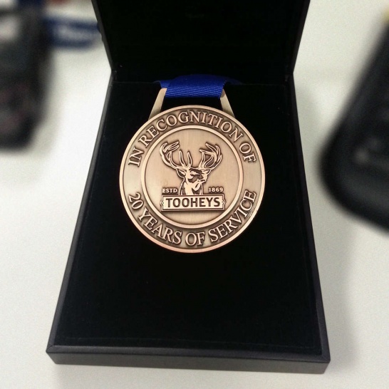 Tooheys Medal - Trophy Land