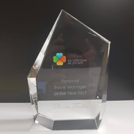 Travel Managers Crystal - Trophy Land