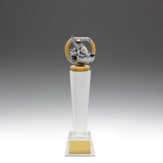 UC65A - Go Kart Crystal 240mm - Trophy Land UC65A - Trophy Land
