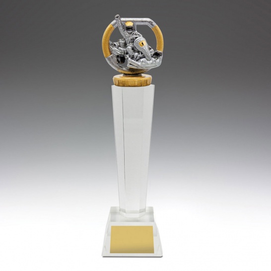 UC65C - Go Kart Crystal 290mm - Trophy Land UC65C - Trophy Land