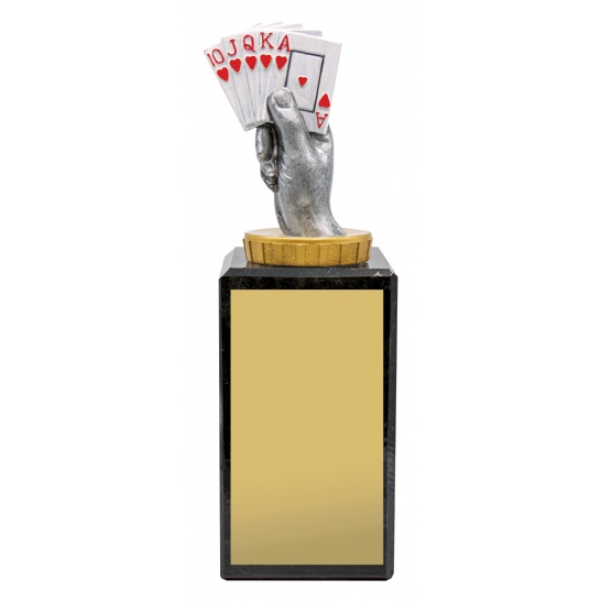 UM97D - Cards Marble 175mm - Trophy Land UM97D - Trophy Land