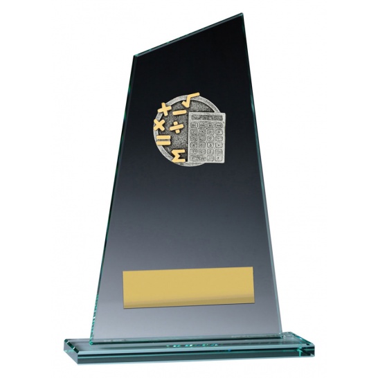 VP120C - Glass Peak Maths 250mm - 250mm - Trophy Land VP120C - Trophy Land