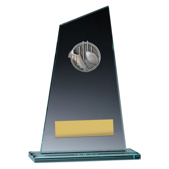 VP131C - Footy Peak Glass 250mm - Trophy Land VP131C - Trophy Land