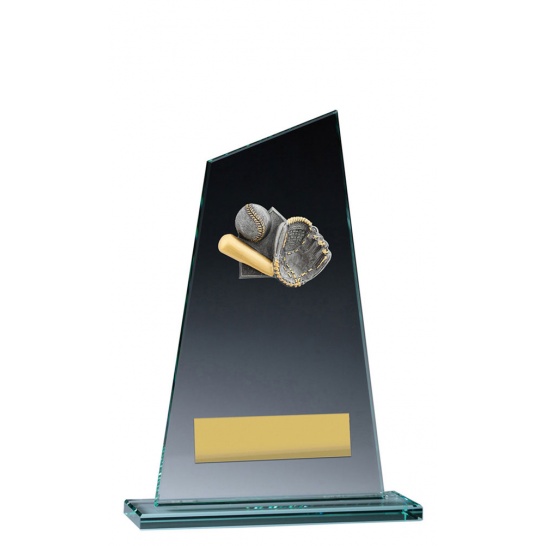 VP133A - Baseball Peak Glass 200mm - Trophy Land VP133A - Trophy Land