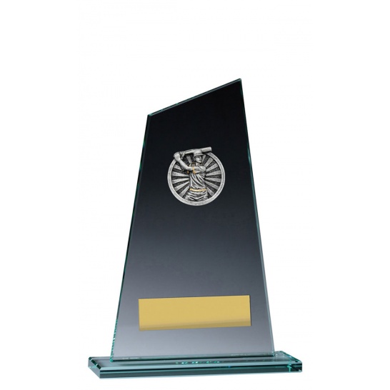 VP174A - Baseball Male Peak Glass 200mm - Trophy Land VP174A - Trophy Land