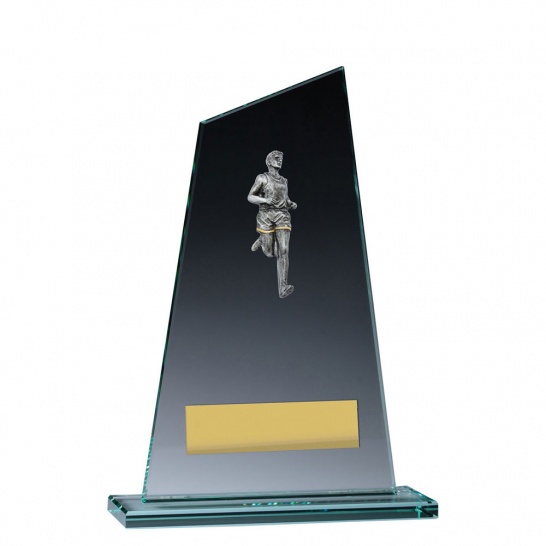 VP176B - Athletics Male Peak Glass 225mm - Trophy Land VP176B - Trophy Land