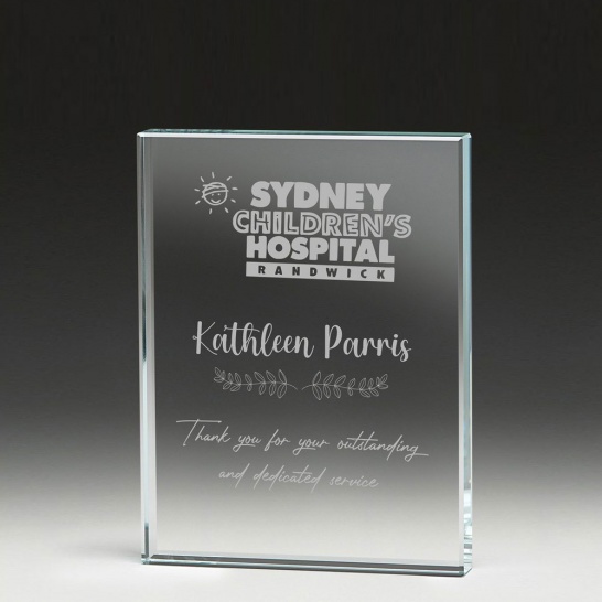 W714A - W714A - Clearview Glass Block - 105mm - Trophy Land W714A - Trophy Land